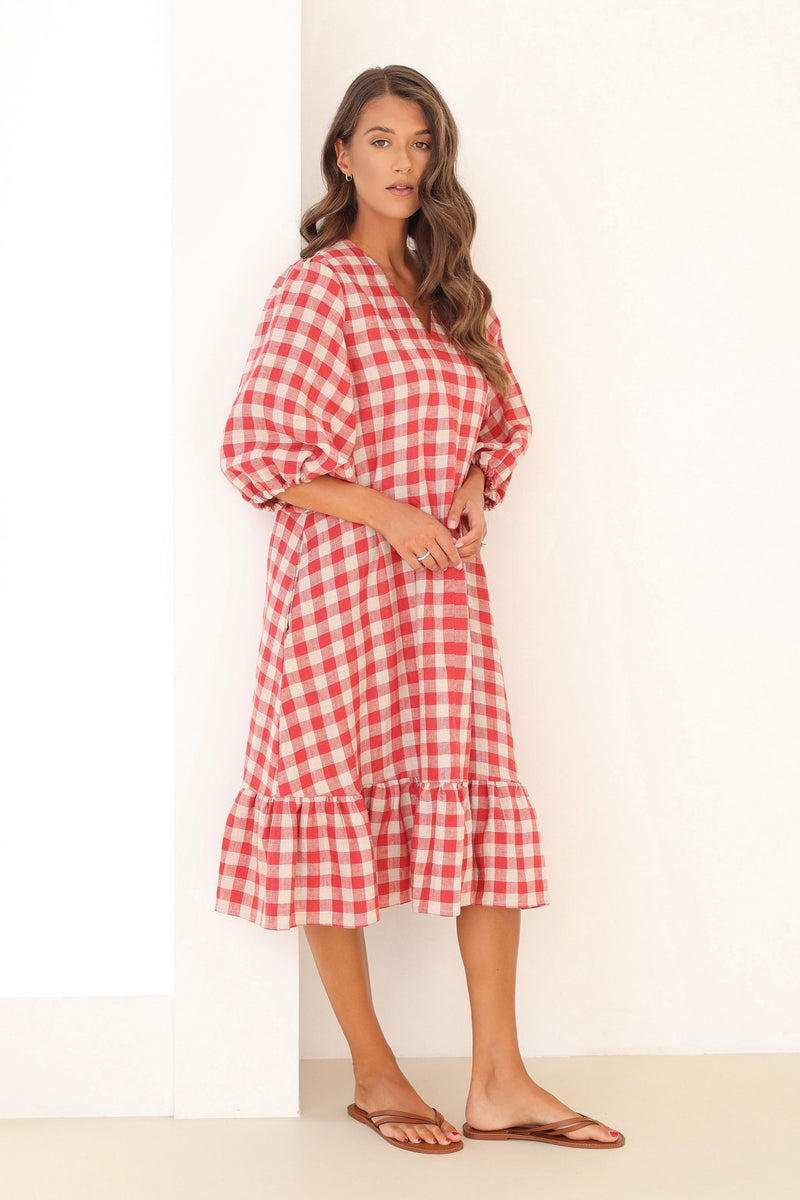 linen dress, midi linen dress, basic linen dress, dress linen, european linen dress, lithuanian linen dress, modest linendress, summer linen dress, gingham dress, check dress, checkered dress, gingham linen dress, gingham clothes