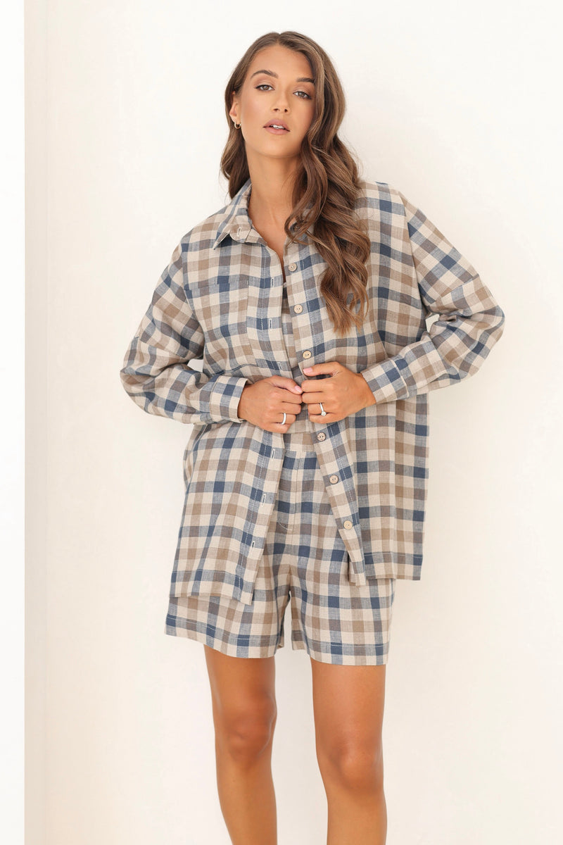 Gingham linen shirts, Linen Shirt, women Shirt, Oversized Shirt, button linen shirt, linen button up shirt, shirt women, linen clothing, linen clothes, linen clothes women, clothes, linen, boho linen, casual linen, pure linen, everyday linen