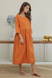 linen clothing, linen clothes, linen clothes women, clothes, linen, boho linen, casual linen, pure linen, cloth linen, everyday linen, handmade linen, 100 linen, lithuanian linen, baltic linen, washed linen, soft linen, geschenk, leinen, kleidung, clothes, womens clothing, euro linen, women summer clothes, women linen dress, linen dress, midi dress, summer dress, maternity dress, oversized dress, casual dress, sundress, vacation dress, eco friendly, midi dress, 3/4 sleeves dress, burnt orange dress