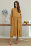 linen clothing, linen clothes, linen clothes women, clothes, linen, boho linen, casual linen, pure linen, cloth linen, everyday linen, handmade linen, 100 linen, lithuanian linen, baltic linen, washed linen, soft linen, geschenk, leinen, kleidung, clothes, womens clothing, euro linen, women summer clothes, women linen dress, linen dress, midi dress, summer dress, maternity dress, oversized dress, casual dress, sundress, vacation dress, eco friendly, midi dress, 3/4 sleeves dress, light brown dress