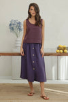 linen clothing, linen clothes, linen clothes women, clothes, linen, boho linen, casual linen, pure linen, cloth linen, everyday linen, handmade linen, 100 linen, lithuanian linen, baltic linen, washed linen, soft linen, geschenk, leinen, kleidung, clothes, womens clothing, euro linen, women summer clothes, linen skirt, linen skirts, High waist skirt, midi skirt, skirt with pockets, skirt, casual, skirt, ruffled skirt, gathered linen skirt, bottoms, eggplant skirt